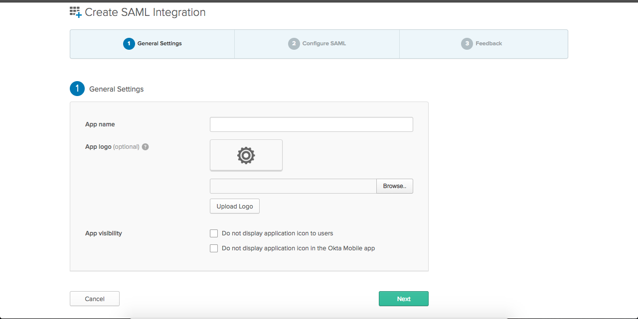 Configuring Okta